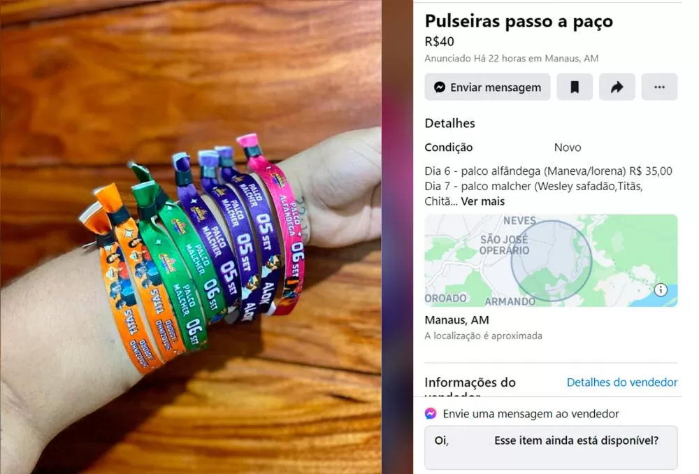 Passo a Paço 2024: anúncios de pulseiras para evento geram alerta da prefeitura sobre possíveis golpes