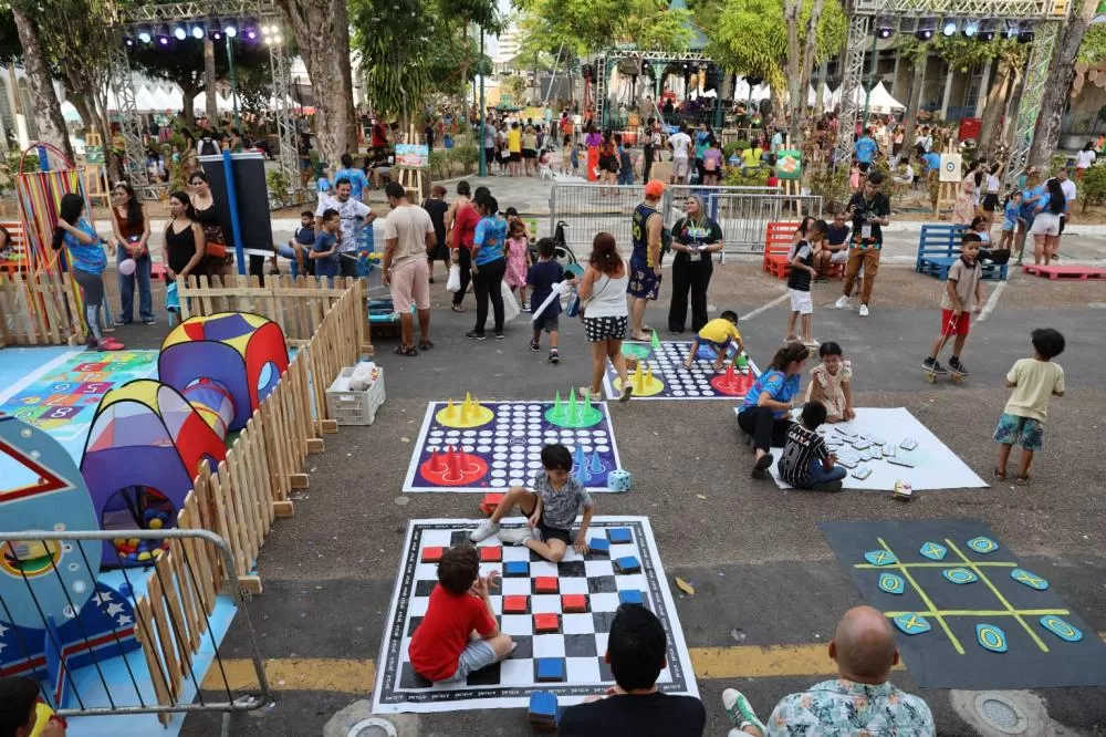 Passinho Kids’ leva diversão e cultura para a criançada no ‘#SouManaus Passo a Paço 2025’
